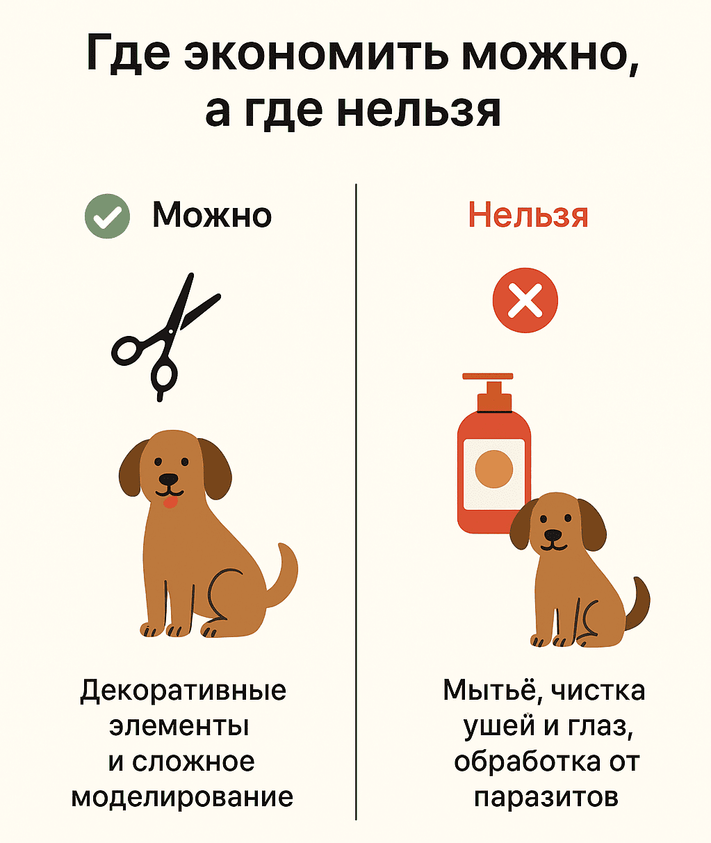 Груминг собак: где экономить можно, а где нельзя